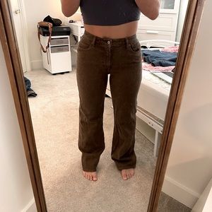 Abercrombie & Fitch Curve Love High Rise 90s Relaxed Fit Jeans